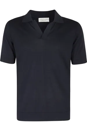 FILIPPO DE LAURENTIIS Koszulki, Mężczyzna, Niebieski, 3XL, Bawełniany Polo Skipper