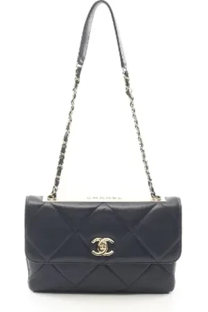 CHANEL Pre-owned, Kobieta, Niebieski, ONE SIZE, Skóra, Pre-owned Leather chanel-bags
