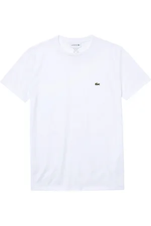 Lacoste Koszulki, Mężczyzna, Biały, 2XL, 001 Bianco T-shirt