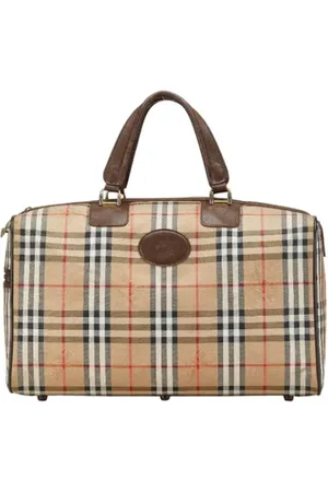 Burberry Pre-owned, Kobieta, brązowy, ONE SIZE, Skóra, Pre-owned Canvas handbags