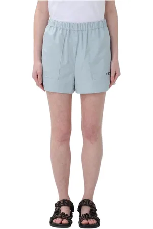 Fendi Szorty, Kobieta, Niebieski, S, Niebieskie Damskie Spodenki Styl Casual