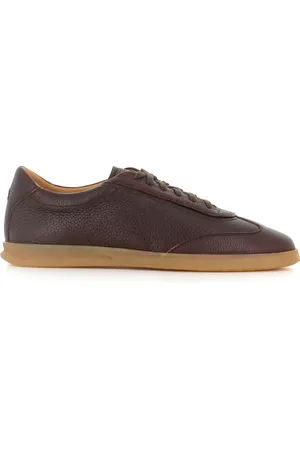HENDERSON BARACCO Buty, Mężczyzna, brązowy, 44 EU, Ciemnobrązowy Skórzany Sneaker