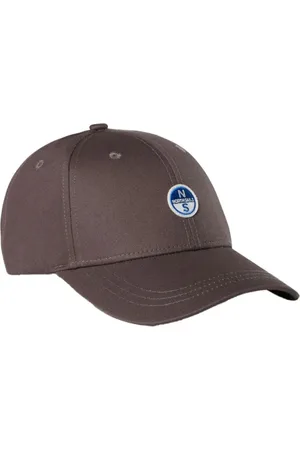 North Sails Akcesoria, Mężczyzna, brązowy, ONE SIZE, Bawełna, Organiczna Bawełna Baseball Trucker Czapka Logo
