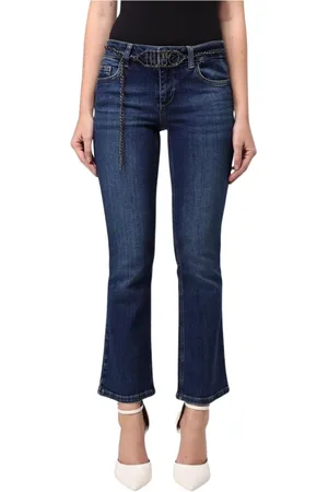 Liu Jo Jeansy, Kobieta, Niebieski, W27, Denim, Klasyczne Bootcut Jeansyy dla Kobiet