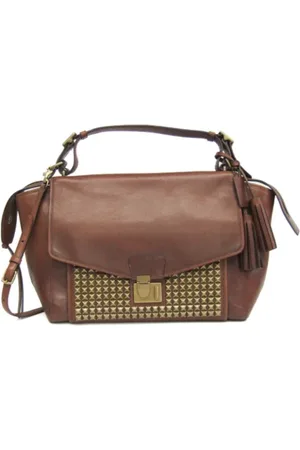 Coach Pre-owned, Kobieta, brązowy, ONE SIZE, Skóra, Pre-owned skórzane torby na ramię