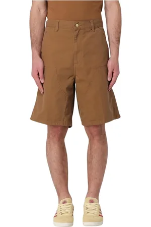 Carhartt Szorty, Mężczyzna, brązowy, W34, Brązowe Spodnie Stolarza Stylowy Casual