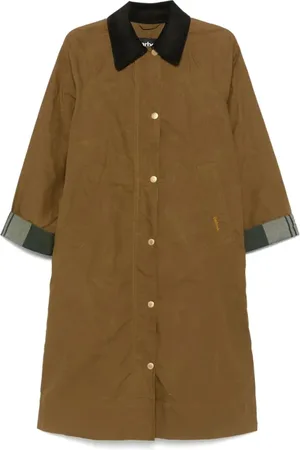 Barbour Płaszcze, Kobieta, brązowy, S, Kurtka wodoodporna z wentylacją boczną