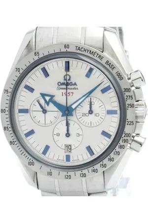 Omega Pre-owned, Mężczyzna, Szary, ONE SIZE, Pre-owned Stainless Steel watches