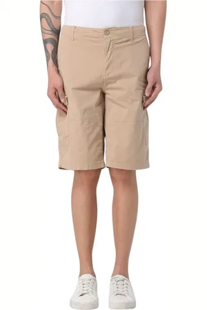 Blauer Szorty, Mężczyzna, Beżowy, W30, Uniwersalne Cargo Shorts z Wieloma Kieszeniami