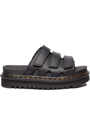 Dr. Martens Buty, Kobieta, Czarny, 37 EU, Skóra, Raine Slide Sandały Czarne