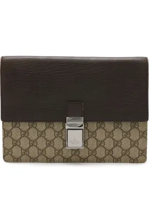 Gucci Pre-owned, Kobieta, Beżowy, ONE SIZE, Skóra, Pre-owned Leather clutches