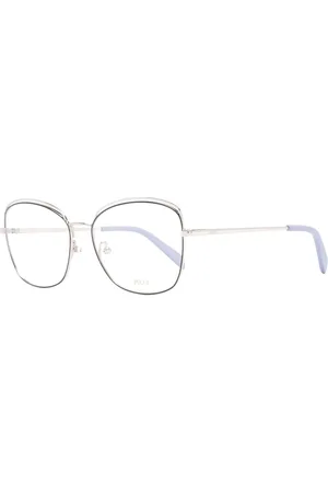 Emilio Pucci Akcesoria, Kobieta, Czarny, ONE SIZE, Czarne Okulary Optyczne Damskie Kwadratowy Styl