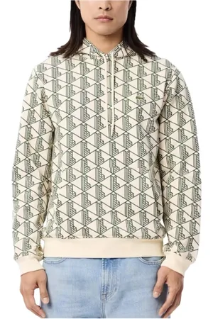 Lacoste Bluzy, Mężczyzna, Zielony, S, Sweatshirt Bluzy z kapturem