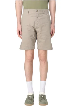 BROOKSFIELD Szorty, Mężczyzna, Szary, M, Militarne Szorty z Bawełny
