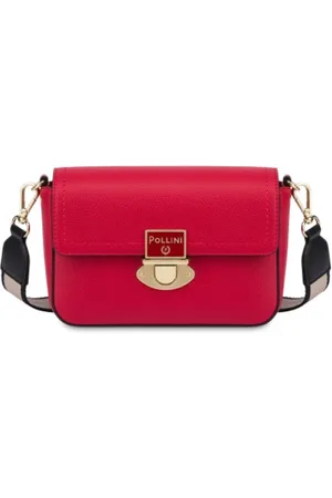 Pollini Torebki, Kobieta, Czerwony, ONE SIZE, Torba na ramię Jane - Duża