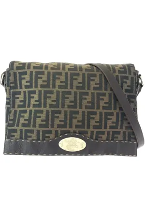 Fendi Pre-owned, Kobieta, brązowy, ONE SIZE, Pre-owned Canvas fendi-bags
