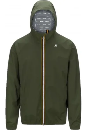 K-Way Kurtki, Mężczyzna, Zielony, S, Kurtka Slim Fit Stretch Dot