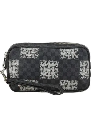 LOUIS VUITTON Pre-owned, Kobieta, Czarny, ONE SIZE, Skóra, Pre-owned płócienne torby Louis Vuitton