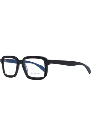 YOHJI YAMAMOTO Akcesoria, unisex, Czarny, ONE SIZE, Czarne Oprawki Optyczne dla Mężczyzn