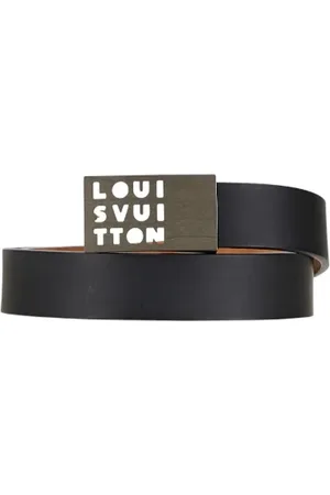 LOUIS VUITTON Pre-owned, Kobieta, Czarny, ONE SIZE, Pre-owned Leather belts