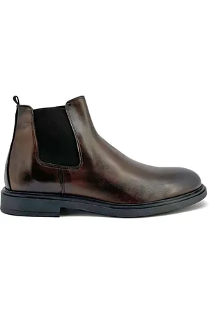 Duca Di Morrone Buty, Mężczyzna, brązowy, 44 EU, Luksusowe Skórzane Botki dla Mężczyzn