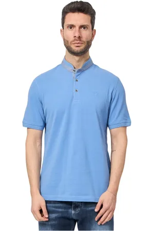 Bugatti Koszulki, Mężczyzna, Niebieski, L, Jasnoniebieski Polo