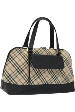Burberry Pre-owned, Kobieta, Beżowy, ONE SIZE, Skóra, Pre-owned Canvas handbags