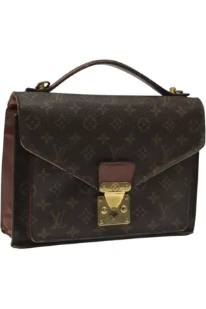 LOUIS VUITTON Pre-owned, Kobieta, brązowy, ONE SIZE, Skóra, Pre-owned Canvas handbags