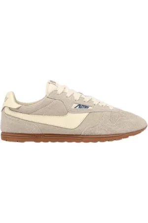 Autry Buty, Kobieta, Szary, 40 EU, Zamsz, Szare Zamszowe Skórzane Sneakersy