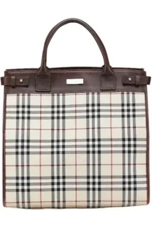 Burberry Pre-owned, Kobieta, brązowy, ONE SIZE, Skóra, Pre-owned Canvas handbags