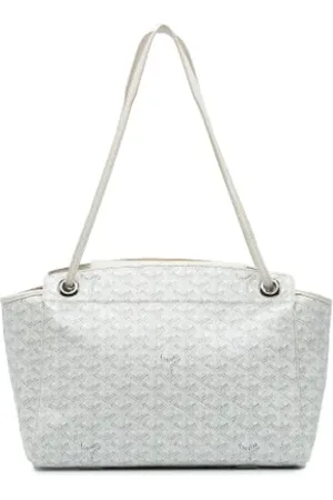 GOYARD Pre-owned, Kobieta, Biały, ONE SIZE, Pre-owned Fabric shoulder-bags
