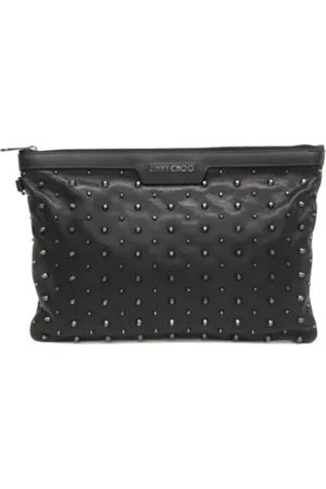 Jimmy Choo Pre-owned, Kobieta, Czarny, ONE SIZE, Skóra, Pre-owned Leather clutches
