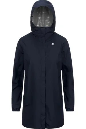 K-Way Kurtki, Kobieta, Niebieski, L, Nylon, Kurtka Stretch Dot