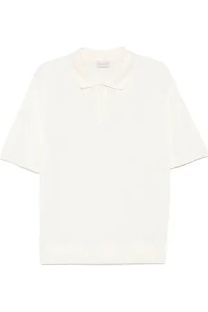 Moncler Koszulki, Mężczyzna, Biały, S, Białe T-shirty i Pola z Logo Patch