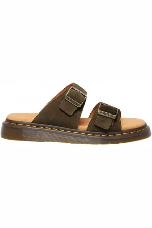 Dr. Martens Buty, Mężczyzna, Zielony, 41 EU, Zamsz, Sandały zamszowe Brox Olive