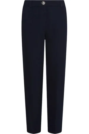MARELLA Spodnie, Kobieta, Niebieski, L, Niebieskie Spodnie Chino Stretch