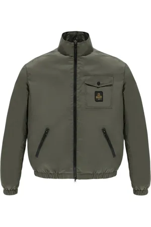 RefrigiWear Kurtki, Mężczyzna, Zielony, L, Lekka Kurtka Kapitana