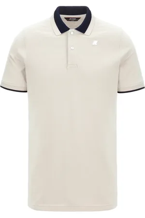 K-Way Koszulki, Mężczyzna, Beżowy, 3XL, Koszulka Polo Ventoux Pique