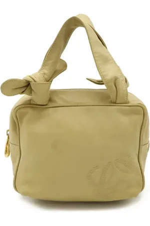 Loewe Pre-owned, Kobieta, Beżowy, ONE SIZE, Skóra, Pre-owned Skórzane torebki