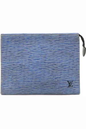 LOUIS VUITTON Pre-owned, Kobieta, Niebieski, ONE SIZE, Skóra, Pre-owned Skórzane torebki