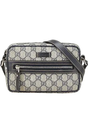Gucci Pre-owned, Kobieta, Beżowy, ONE SIZE, Skóra, Pre-owned Leather crossbody-bags