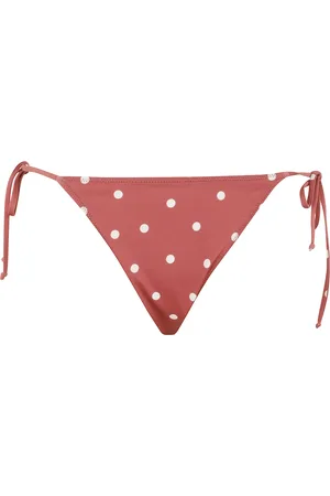 MC2 SAINT BARTH Stroje kąpielowe, Kobieta, Czerwony, S, Kuszące Bikini w Groszki