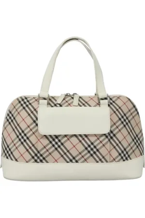 Burberry Pre-owned, Kobieta, Beżowy, ONE SIZE, Skóra, Pre-owned Canvas handbags