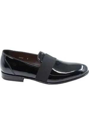 Green george Buty, Mężczyzna, Czarny, 42 EU, Czarne płaskie buty dla mężczyzn