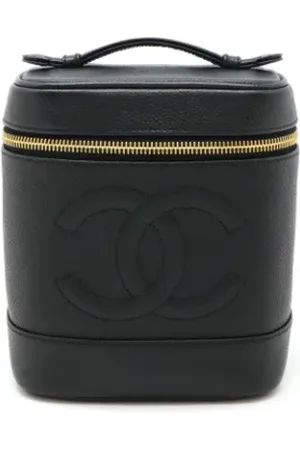 CHANEL Pre-owned, Kobieta, Czarny, ONE SIZE, Skóra, Pre-owned Skórzane torebki