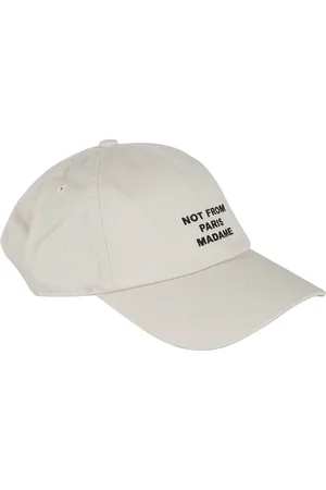 Drôle de Monsieur Akcesoria, Mężczyzna, Biały, ONE SIZE, Czapka ze Sloganem