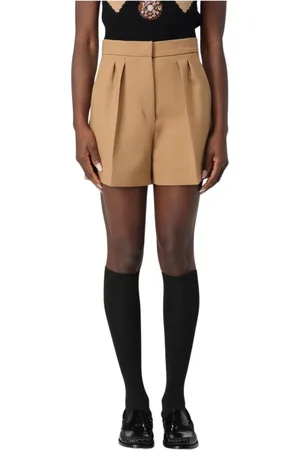 Max Mara Szorty, Kobieta, brązowy, XS, Eleganckie Spódnice Plisowane
