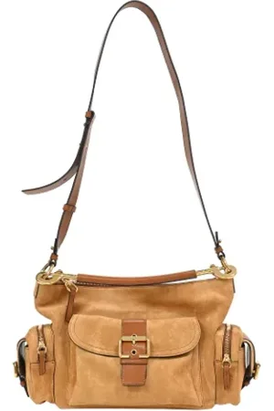 Chloé Pre-owned, Kobieta, brązowy, ONE SIZE, Zamsz, Pre-owned Suede shoulder-bags
