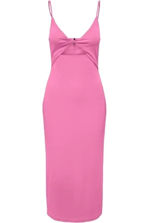 ONLY Sukienki, Kobieta, Różowy, M, Fuchsia One-Shoulder Sukienka