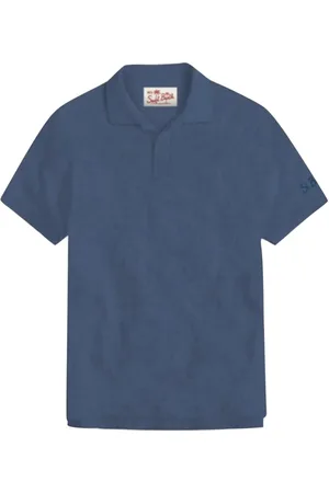 MC2 SAINT BARTH Koszulki, Mężczyzna, Niebieski, M, Bawełniany polo w różnych kolorach